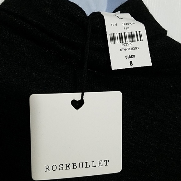 NWT Rosebullet Turtleneck Cutout Dress - Picture 3 of 3
